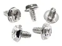 StarTech .com Vis de remplacement 6 mm nº 6-32 pour assemblage d'ordinateur - miniature 5