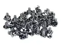 StarTech .com Vis de remplacement 6 mm nº 6-32 pour assemblage d'ordinateur - miniature 3