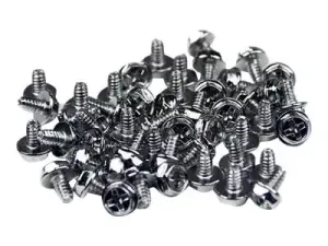 StarTech .com Vis de remplacement 6 mm nº 6-32 pour assemblage d'ordinateur - miniature 2