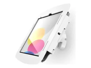 Compulocks iPad 10th-11th (A16) Gen Space Enclosure Bow Tilting Wall Mount White - miniature 1