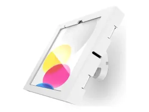 Compulocks iPad 10th-11th (A16) Gen Swell Enclosure Bow Tilting Wall Mount White - miniature 2