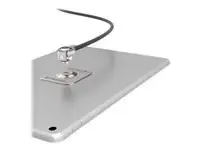 Compulocks Support de sécurité Universel pour tablette avec câble antivol à clé Blanc - miniature 2