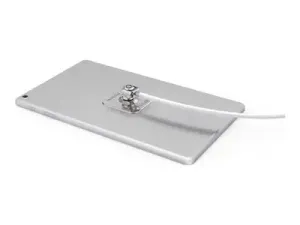 Compulocks Support de sécurité Universel pour tablette avec câble antivol à clé Blanc - miniature 3
