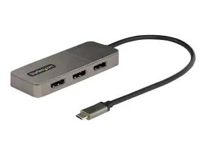StarTech .com Adaptateur Multi-Moniteur USB-C 3 Ports/Hub USB-C vers 3x DP - miniature 2