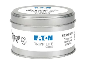 Eaton Tripp Lite Series Rack Enclosure Cabinet Square Hole Hardware Kit Screws, Washers - miniature 2