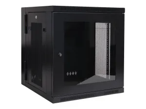 Eaton Tripp Lite Series 12U Wall Mount Rack Enclosure Server Cabinet Hinged Swinging Acrylic Window - miniature 3