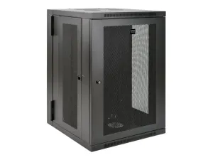 Eaton Tripp Lite Series 18U Wall Mount Rack Enclosure Server Cabinet Swinging Hinged Door Deep - miniature 5