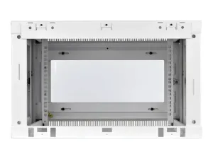 Eaton Tripp Lite Series 6U Wall Mount Rack Enclosure Server Cabinet White w/ Acrylic Glass Door - miniature 4