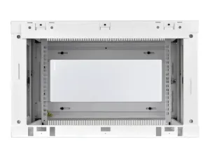 Eaton Tripp Lite Series 6U Wall Mount Rack Enclosure Server Cabinet White w/ Acrylic Glass Door - miniature 5