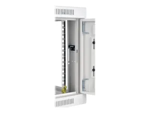 Eaton Tripp Lite Series 6U Wall Mount Rack Enclosure Server Cabinet White w/ Acrylic Glass Door - miniature 3