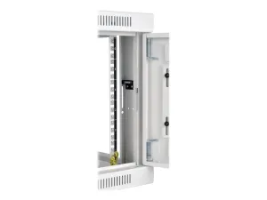 Eaton Tripp Lite Series 6U Wall Mount Rack Enclosure Server Cabinet White w/ Acrylic Glass Door - miniature 2