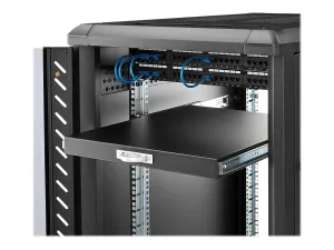 StarTech .com Etagere d'armoire serveur coulissante de 55 cm de profondeur - miniature 2
