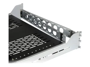 StarTech .com Étagère coulissante ventilée 2U pour rack de serveur avec bras de gestion de câbles - miniature 3