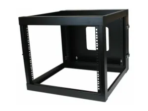 StarTech .com Rack Réseau Mural 8U à 4 Montants, Rack Serveur à Charnières 19" avec Profondeur de Montage 19.8", Rack de Données Mural pour IT/AV/Panneau de Patch/Equipement IT - miniature 2