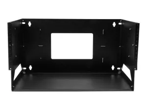 Startech Rack de serveur mural 4U en acier solide avec étagère intégrée (WALLSHELF4U) - miniature 1