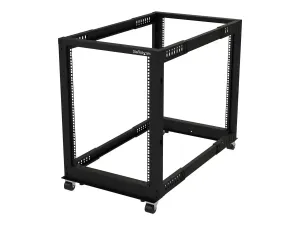 StarTech .com 4POSTRACK15U Rack serveur réglable à cadre ouvert 15U - miniature 2