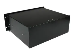 StarTech .com Tiroir de stockage en acier noir 4U pour racks et armoires 48 cm - miniature 5