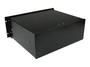 StarTech .com Tiroir de stockage en acier noir 4U pour racks et armoires 48 cm - miniature 4