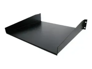 StarTech .com Etagère d'armoire serveur universelle noire standard - miniature 1