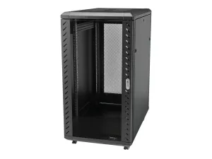 StarTech .com Rack de serveur non-assemblé 25U 36" avec roulettes - miniature 1