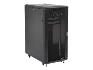 StarTech .com Rack de serveur non-assemblé 25U 36" avec roulettes - miniature 3