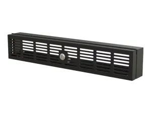 StarTech .com 2U Rack Mount Security Cover, Hinged Locking Rack Panel/ Cage/Door for Physical Security/ Access Control of 19" Server Rack & Network Cabinet, Assembled with Mounting Hardware - miniature 2