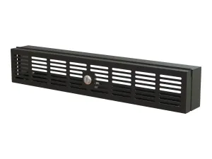 StarTech .com 2U Rack Mount Security Cover, Hinged Locking Rack Panel/ Cage/Door for Physical Security/ Access Control of 19" Server Rack & Network Cabinet, Assembled with Mounting Hardware - miniature 1