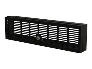 StarTech .com 3U Rack Mount Security Cover, Hinged Locking Rack Panel/ Cage/Door for Physical Security/ Access Control of 19" Server Rack & Network Cabinet, Assembled with Mounting Hardware - miniature 2