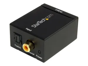 StarTech .com Convertisseur audio coaxial numérique ou Toslink optique SPDIF vers RCA stéréo - miniature 4