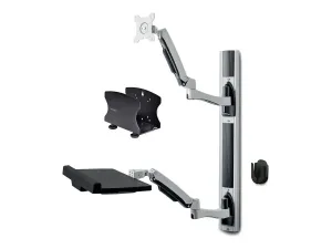 StarTech .com Poste de Travail Mural, Support VESA de Moniteur/Écran 32" - miniature 2