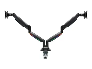 Kensington SmartFit One-Touch Height Adjustable Dual Monitor Arm - miniature 1