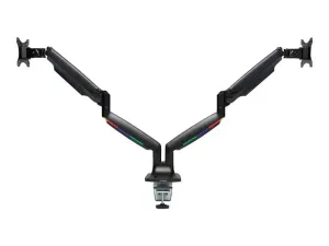 Kensington SmartFit One-Touch Height Adjustable Dual Monitor Arm - miniature 5