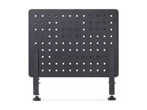 StarTech .com Clamp-On Pegboard with Accessories, 16.5 x 12.5in (42 x 32cm), Steel Pegboard, Desktop Storage Organizer, Desk Mount Peg Board, Black - miniature 3