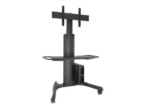 Chief Fusion Large Height Adjustable Mobile TV Cart - miniature 2