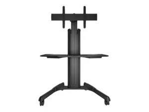 Chief Fusion Large Height Adjustable Mobile TV Cart - miniature 1