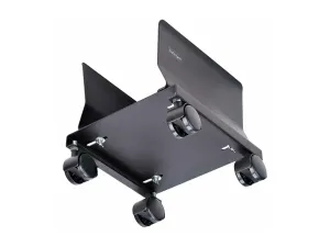 StarTech .com Computer Tower Cart Rolling CPU Caddy w/ Wheels, Adjustable - miniature 4