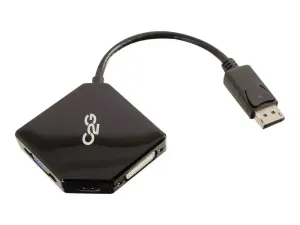 C2G Convertisseur adaptateur DisplayPort vers HDMI, VGA, DVI - miniature 5