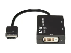 Eaton Tripp Lite Series DisplayPort to VGA / DVI / HDMI 4K x 2K @ 24/30Hz Adapter Converter - miniature 1