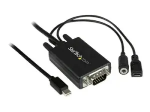 StarTech Câble adaptateur Mini DisplayPort vers VGA de 3 m avec audio - miniature 5