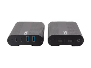 C2G Superbooster 2X4 USB Over Cat6a Extender Switch - miniature 2