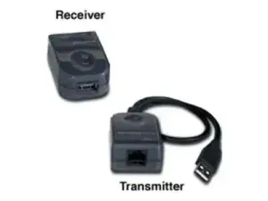 C2G USB 1.1 Over Cat5 Superbooster Extender Kit - miniature 2