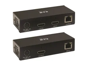 Eaton Tripp Lite Series HDMI over Cat6 Extender Kit with KVM Support, 4K 60Hz, 4:4:4, USB/IR, PoC, HDR, HDCP 2.2, 230-ft. (70.1 m), TAA - miniature 5