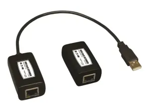 Eaton Tripp Lite Series 1-Port USB Over Cat5/Cat6 Extender Video Transmitter Receiver 150' - miniature 5