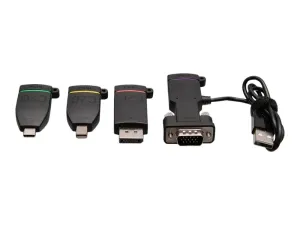 C2G Universal 4K HDMI Adapter Ring with Mini DisplayPort, DisplayPort, USB C, Lightning, and VGA - miniature 3