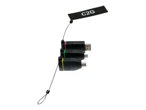 C2G Universal Adapter Ring with Color Coded Connectors - miniature 1
