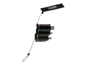C2G Universal Adapter Ring with Color Coded Connectors - miniature 5