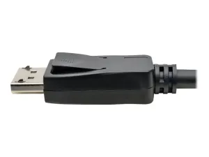 Eaton Tripp Lite Series DisplayPort 1.2 to HDMI Active Adapter Cable (M/M), 4K 60 Hz, Gripping HDMI Plug, HDCP 2.2, 10 ft. (3.1 m) - miniature 3