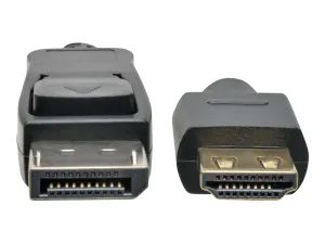 Eaton Tripp Lite Series DisplayPort 1.4 to HDMI Active Adapter Cable (M/M), 4K 60 Hz, 4:4:4, HDR, HDCP 2.2, 3 ft. (0.9 m) - miniature 4