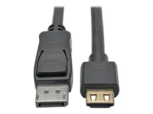 Eaton Tripp Lite Series DisplayPort 1.2 to HDMI Active Adapter Cable (M/M), 4K 60 Hz, Gripping HDMI Plug, HDCP 2.2, 3 ft. (0.9 m) - miniature 5