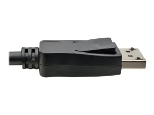Eaton Tripp Lite Series DisplayPort 1.2 to HDMI Active Adapter Cable (M/M), 4K 60 Hz, Gripping HDMI Plug, HDCP 2.2, 3 ft. (0.9 m) - miniature 4